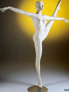 manichino donna modello danza