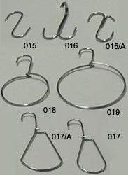 GANCI PER PELLI VARI MODELLI 